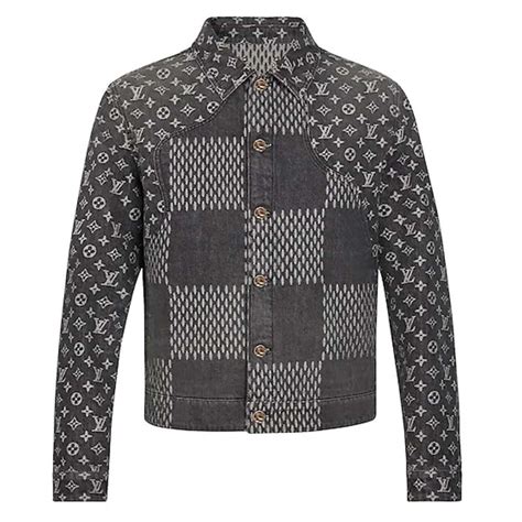 louis vuitton damier jacket mens|damier denim jacket.